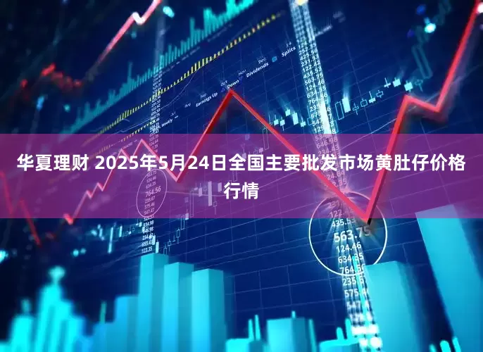 华夏理财 2025年5月24日全国主要批发市场黄肚仔价格行情